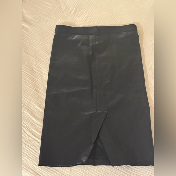 Helmut Lang lamb leather skirt Small - Picture 3 of 8